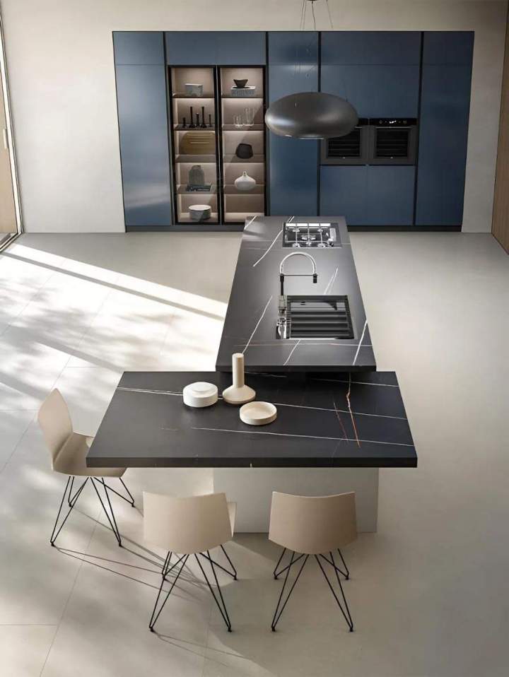 Rénovation de cuisine contemporaine à Dole