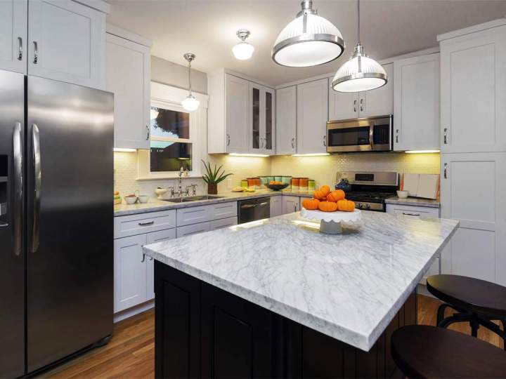 Rénovation de cuisine contemporaine à Dole